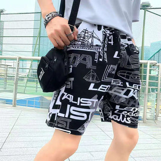 Summer Beach Pants Men'S Quick-Drying Surf Pants Casual plus Size Pants Couple Shorts Beach Pants Swim Shorts Men Board Shorts