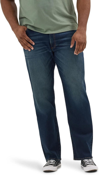 Men's Big and Tall Relaxed Straight Jean-Lee