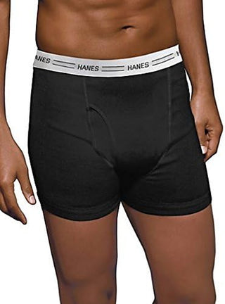 Big Men's Cotton Boxer Briefs 4-Pack 