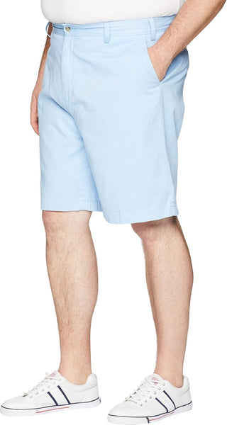 Big Men's Flat Front Chino Plus Size Short