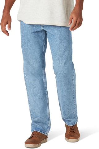 Big Men's Relaxed Fit Cotton Jeans by Wrangler