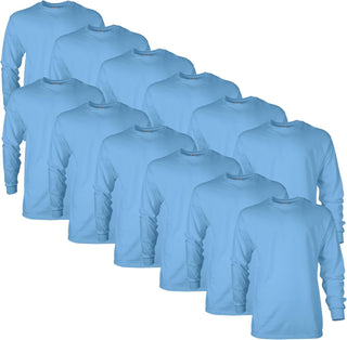 Big Men's Ultra Cotton Long Sleeve T-Shirt, Multipack