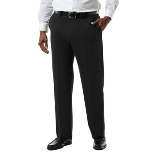 Big & Tall J.M.  Premium Classic-Fit Sharkskin Stretch Flat-Front Suit Pants