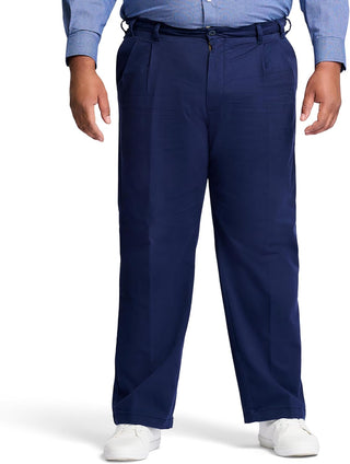 Plus Size Men's Big and Tall Pleated Pants