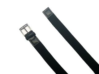 Men'S 35MM Black Stretch Belt