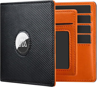 Leather Wallet for Men with RFID Blocking