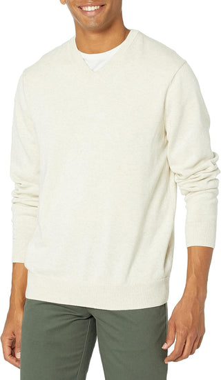 Big Men's V-Neck Plus Size Sweater 