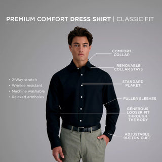 Big & Tall  Premium Comfort Wrinkle Resistant Dress Shirt