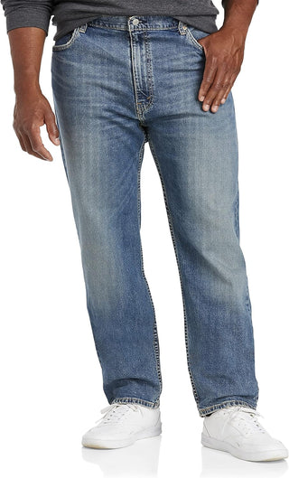 Plus Sized Men's Taper Fit Jeans 