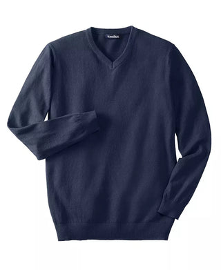 Big & Tall Lightweight V-Neck Sweater