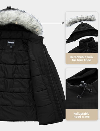 Men's Big and Tall Winter Warm Parka 