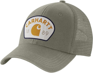 Canvas Mesh-Back 1889 Patch Mens Cap