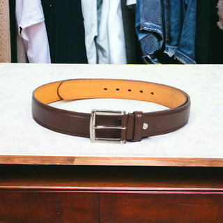 Men Jeans Belt Big and Tall Size Genuine Leather by