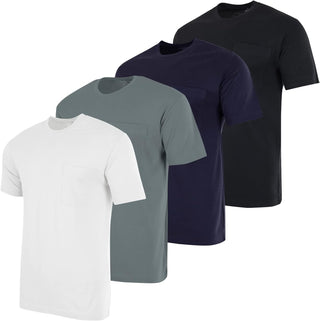 Big Men's Cotton  T-Shirts (4 Pack)