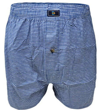 Big Men's Classic Design Plaid Woven Boxer Shorts Underwear (6 Pack)