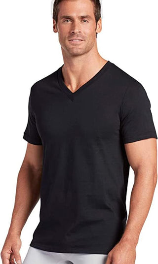 Big Men's Undershirt V-Neck - 2 Pack