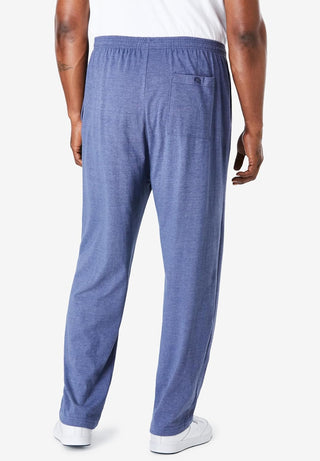 Lightweight Big and Tall Open Bottom Sweatpants