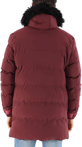 Plus Sized Men's Parka Ski Coat