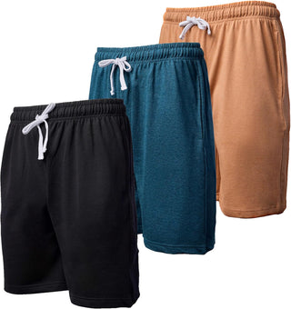 Big Men's Lounge Sweat Shorts (3 Pack)