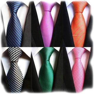 Classic Men's Silk Tie 6 pack