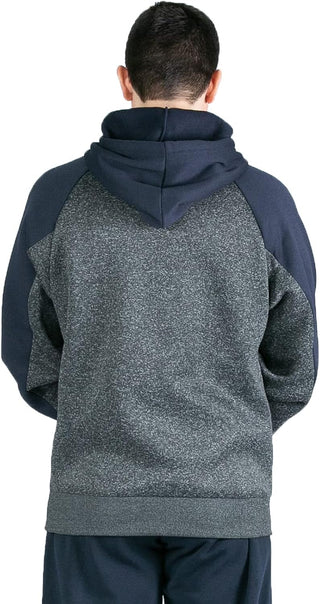 Plus Sized Men's Hooded Sweatshirt