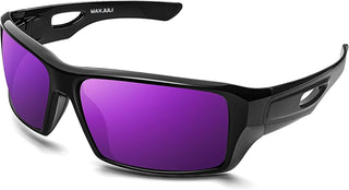 Polarized Wrap around Sports Sunglasses for Men