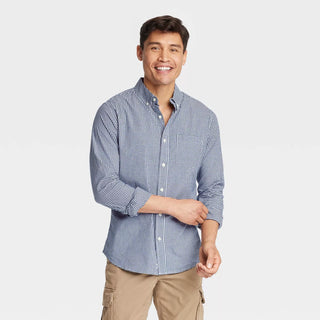 Men'S Every Wear Long Sleeve Button-Down Shirt - Goodfellow & Co