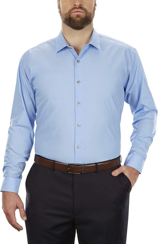 Men's Dress Shirt Big and Tall Solid