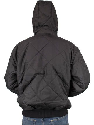 Men' Big & Tall Fleece Lined Quilted Winter Jacket Coat 