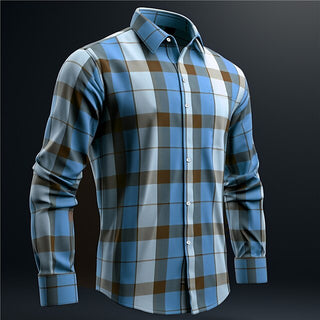 Plus Size Plaid / Check Men's Business Casual big and tall