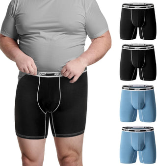 Big Men Boxer Briefs - Moisture Wicking