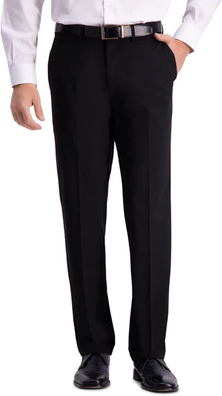 Men's Big and Tall Dress Pants Flat Front and Pleated Front