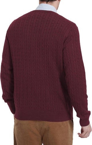 Big Men's Crewneck Sweater Knitwear