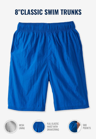 Men's Big and Tall Swim Trunks