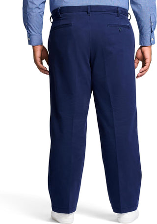 Plus Size Men's Big and Tall Pleated Pants