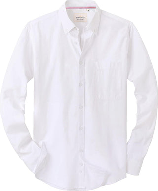 Big Men's Solid Oxford Shirt