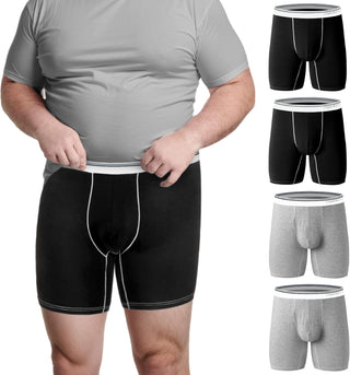 Big Men Boxer Briefs - Moisture Wicking