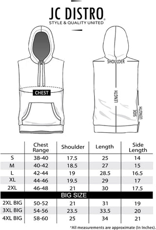 Plus Sized Men's Lightweight Workout Hoodies