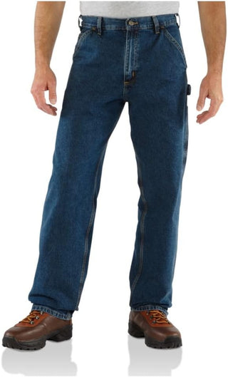 Big Men's Loose Utility Jeans 