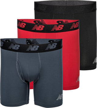 Big Men's Boxer Brief-Fly Front, 3 Pack