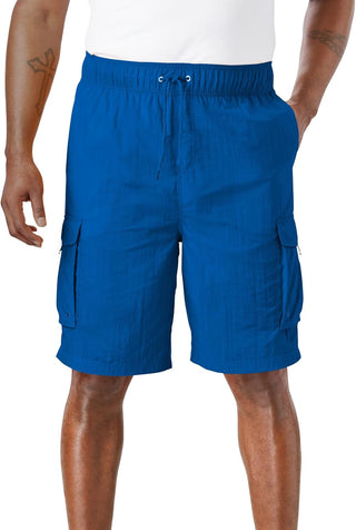 Men's Big & Tall Cargo Swim Trunks