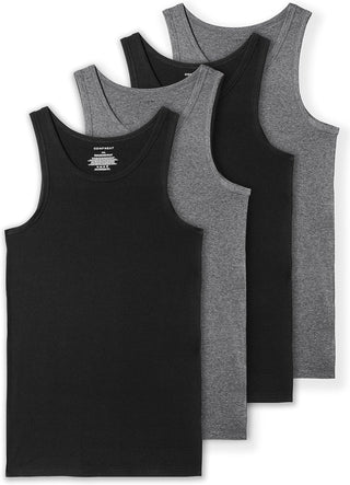 Men'S 4-Pack Big & Tall Undershirts