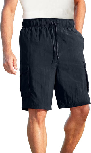 Men's Big & Tall Cargo Swim Trunks