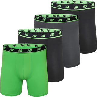 No Fly Boxer Brief for Big and Tall Men - 4 Pack