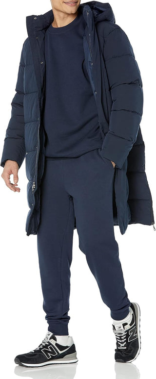 Men's Big Hooded Long Puffer