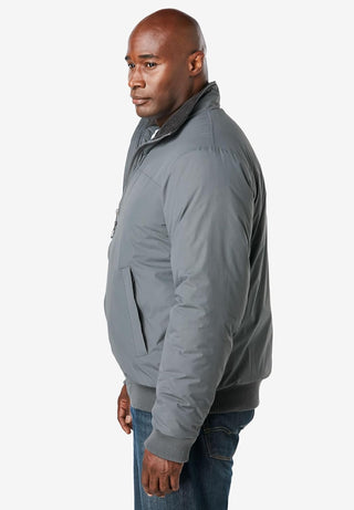 Big Fleece-Lined Bomber Jacket