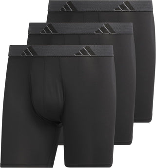 Athletic Big and Tall Microfiber Boxer Brief - 3 Pack