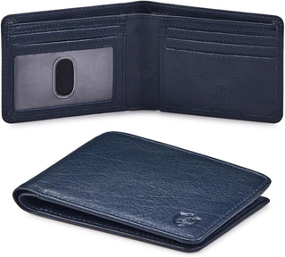 Bifold Real Leather RFID Wallet