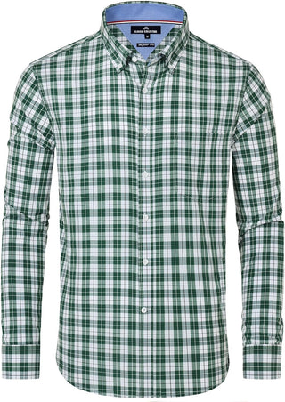 Big Men's Plaid Button down Shirts