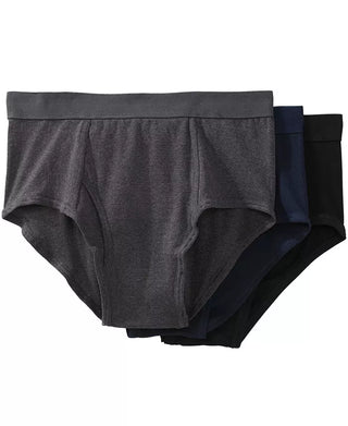 Big & Tall Classic Cotton Briefs 3-Pack